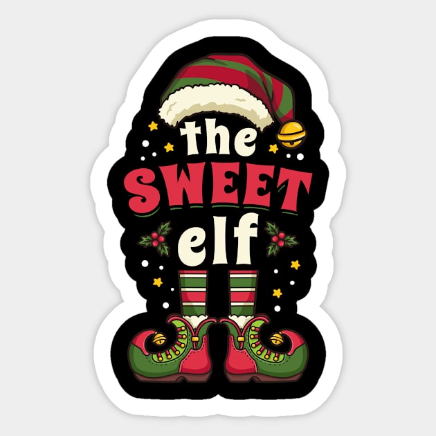 Sweet Elf Elf Christmas Sticker by KAWAIITEE